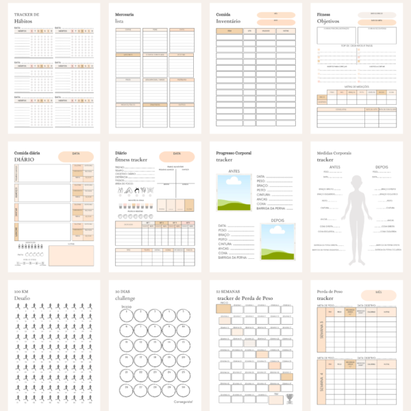 Fitness Planner | Português - Image 3